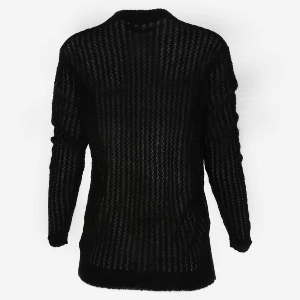 NWOT Túnmóar knitted lace long sweater - Picture 3 of 13